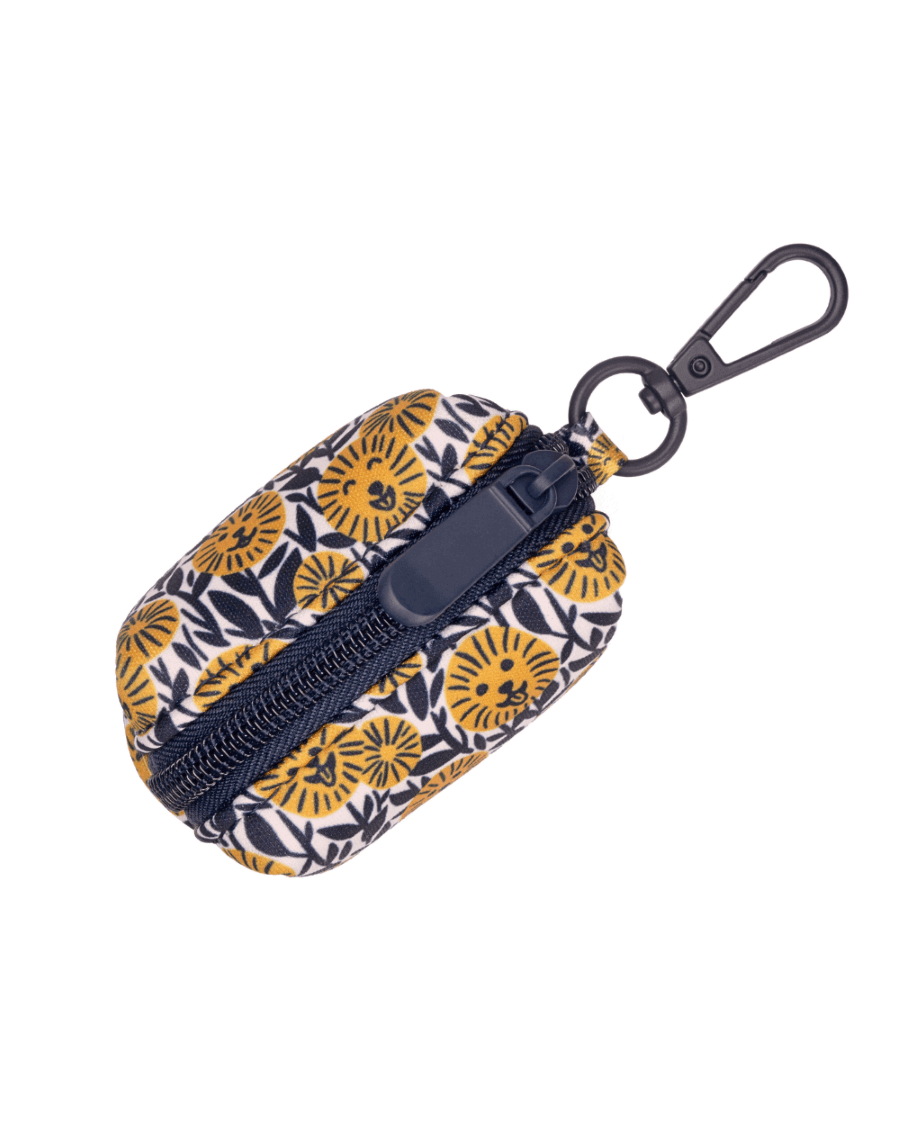 Dog Poop Bag Holder | Spring Sunflower Blue & Yellow